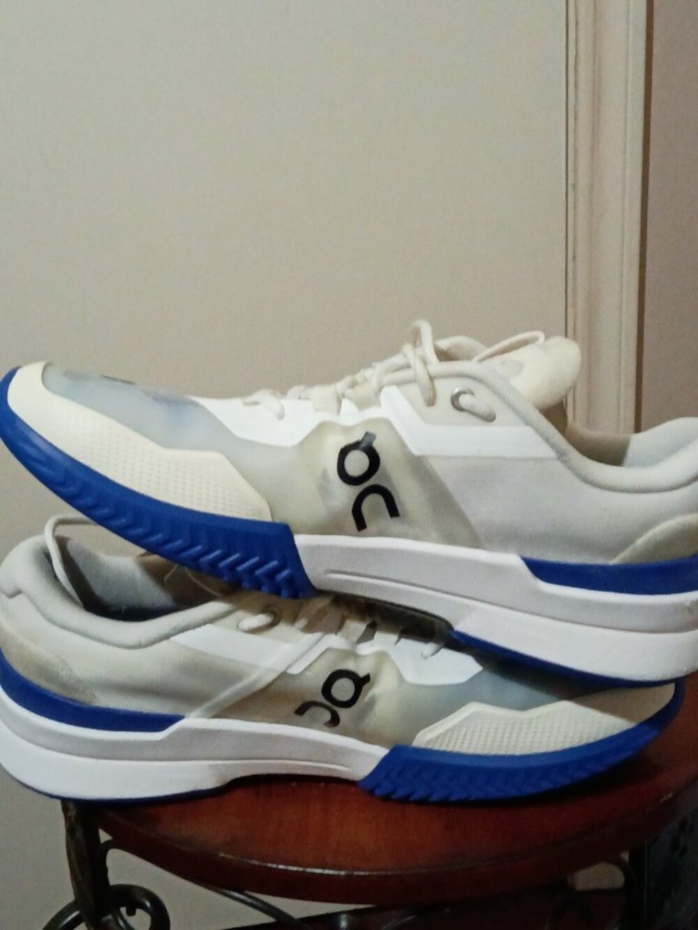 On Cloud The Roger Pro 2 Men Tennis Shoes Size 11 White Blue 3ME10300629 - Picture 12 of 13